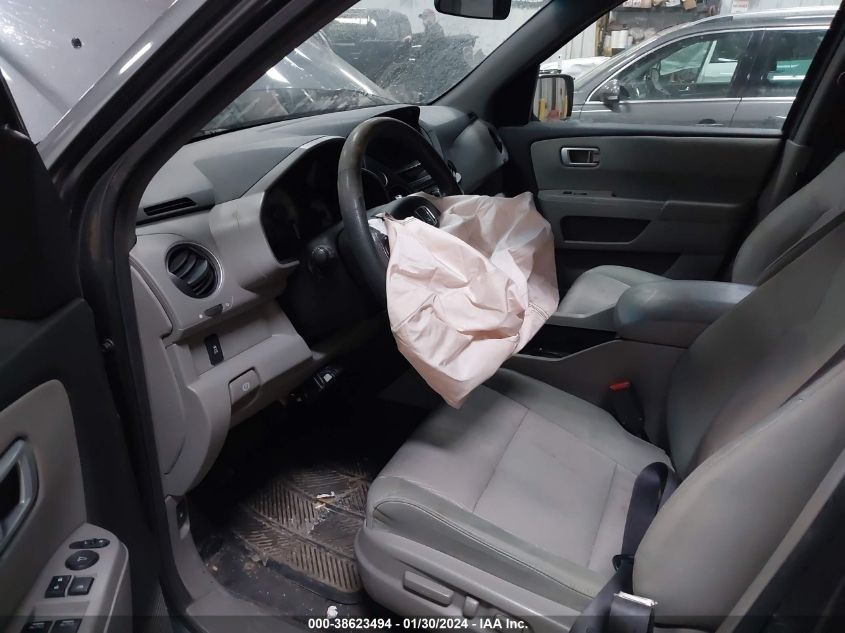 2013 HONDA PILOT EX - 5FNYF4H46DB025900