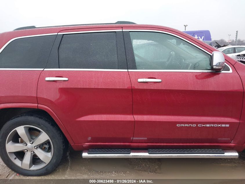 2014 JEEP GRAND CHEROKEE OVERLAND - 1C4RJECG5EC212103
