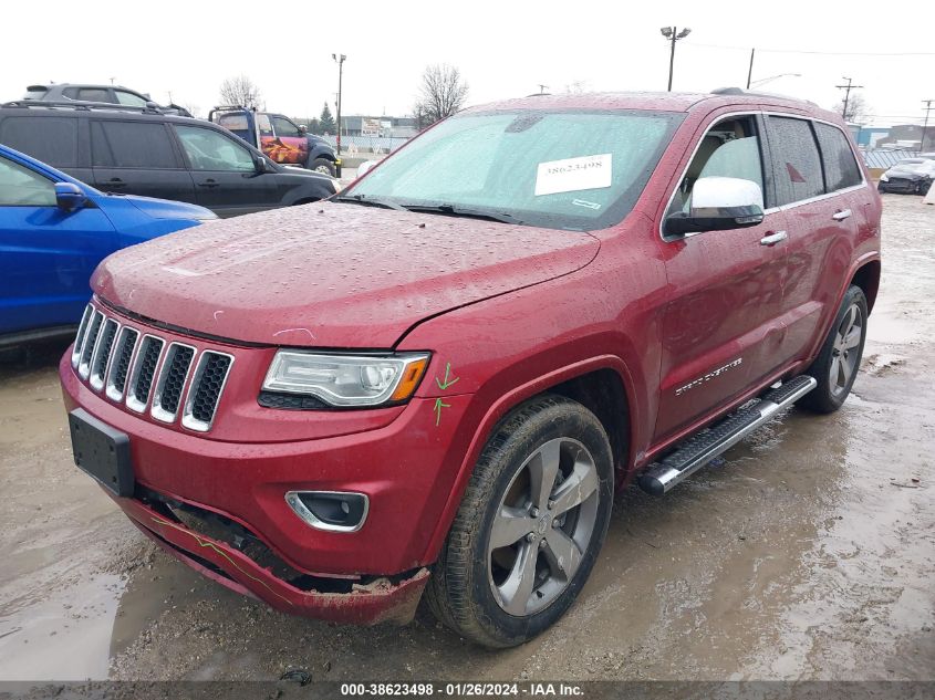 2014 JEEP GRAND CHEROKEE OVERLAND - 1C4RJECG5EC212103