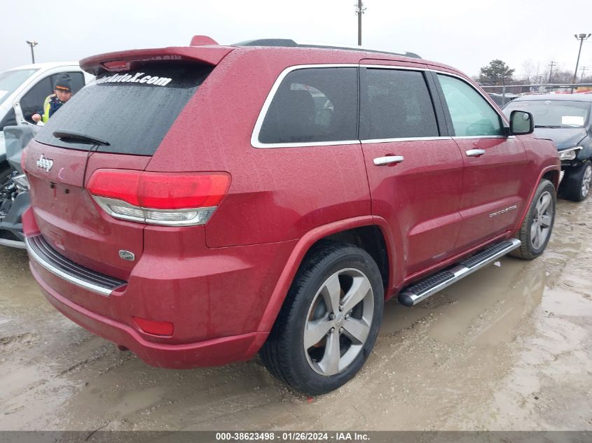 2014 JEEP GRAND CHEROKEE OVERLAND - 1C4RJECG5EC212103