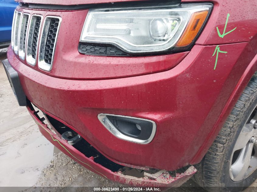 2014 JEEP GRAND CHEROKEE OVERLAND - 1C4RJECG5EC212103