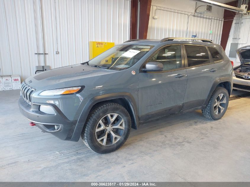 2014 JEEP CHEROKEE TRAILHAWK - 1C4PJMBS5EW142754