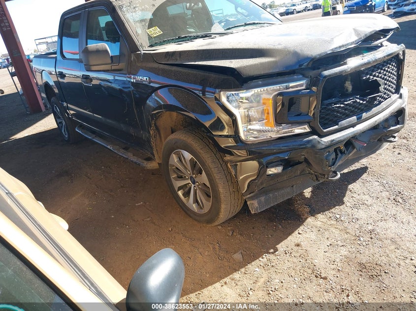 VIN 1FTEW1EPXKKD48265 2019 FORD F150 SUPERCREW