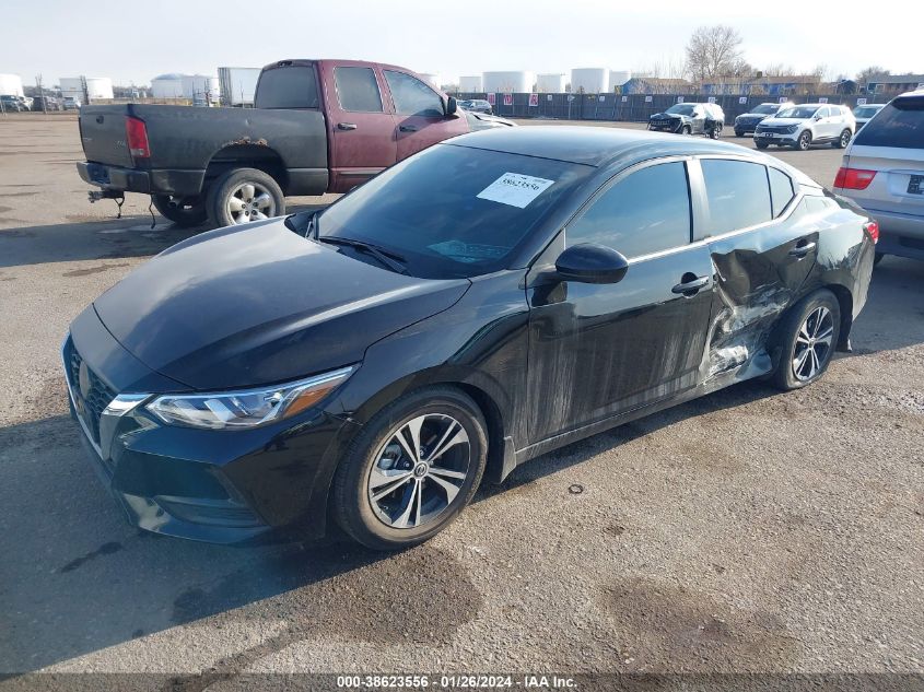 2022 NISSAN SENTRA SV XTRONIC CVT - 3N1AB8CV8NY300924