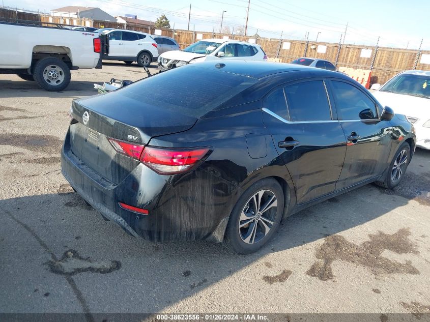 2022 NISSAN SENTRA SV XTRONIC CVT - 3N1AB8CV8NY300924