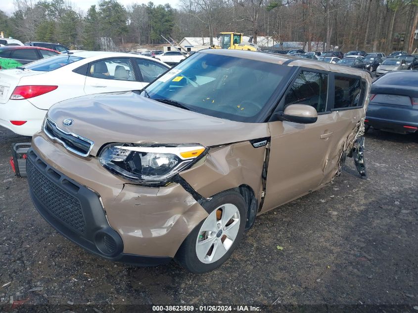 2015 KIA SOUL + - KNDJP3A53F7166458