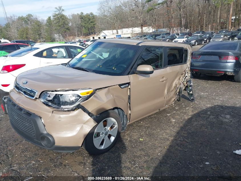 2015 KIA SOUL + - KNDJP3A53F7166458