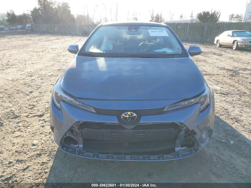 VIN JTDEPMAE0N3007930 2022 TOYOTA COROLLA LE