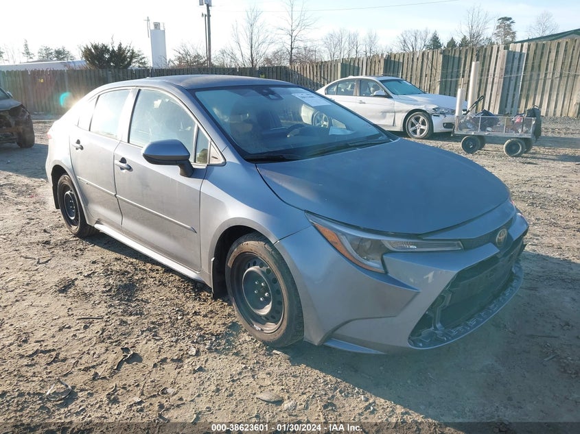 VIN JTDEPMAE0N3007930 2022 TOYOTA COROLLA LE