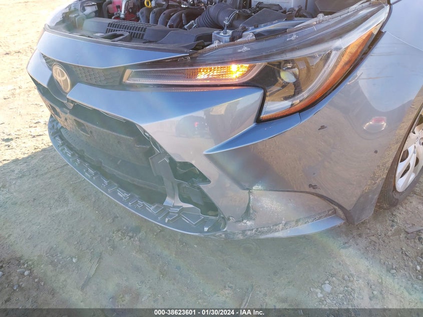 VIN JTDEPMAE0N3007930 2022 TOYOTA COROLLA LE