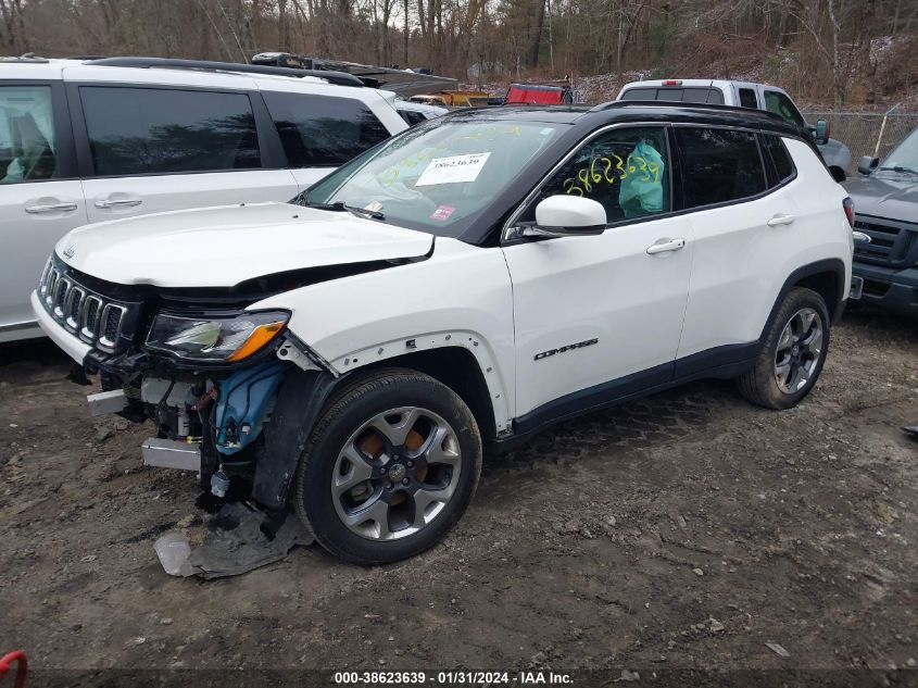 2020 JEEP COMPASS LIMITED - 3C4NJDCBXLT159980