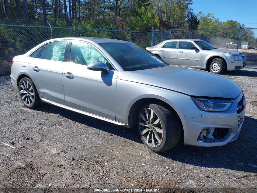 2021 AUDI A4 PREMIUM PLUS 40 - WAUBBAF43MN015004