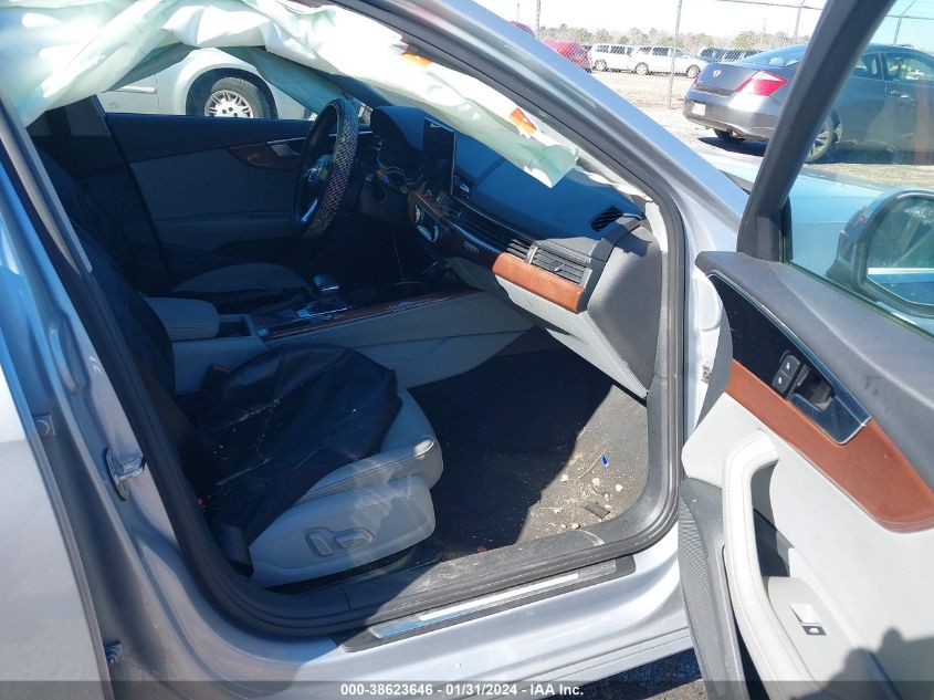 2021 AUDI A4 PREMIUM PLUS 40 - WAUBBAF43MN015004