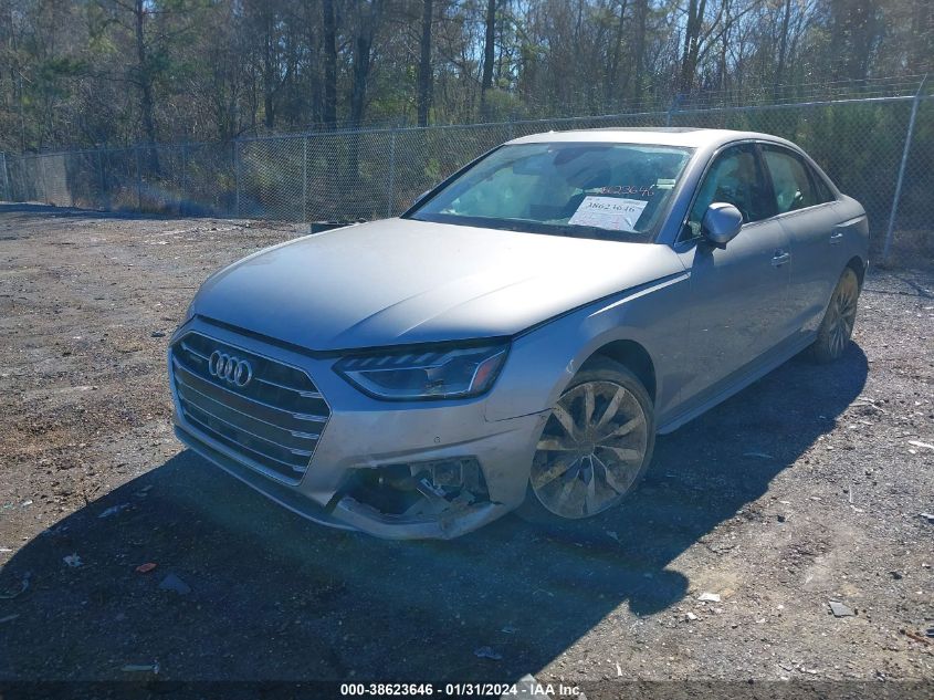 2021 AUDI A4 PREMIUM PLUS 40 - WAUBBAF43MN015004