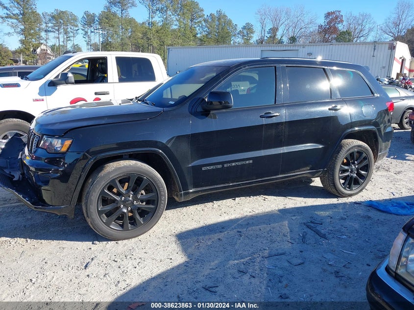 VIN 1C4RJFAG2KC692766 2019 JEEP GRAND CHEROKEE LAREDO
