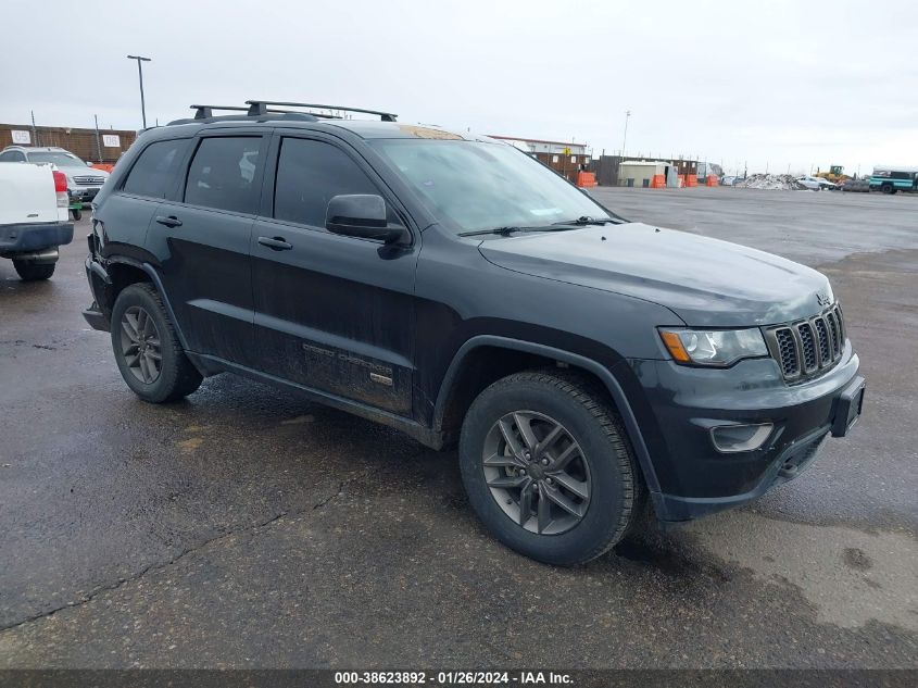 2016 JEEP GRAND CHEROKEE 75TH ANNIVERSARY - 1C4RJFAG0GC333357