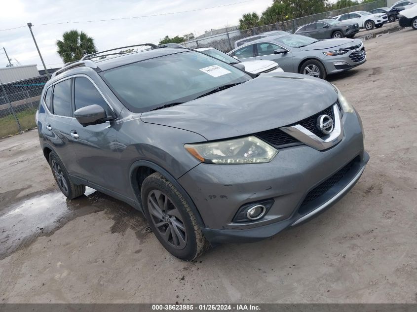 2016 NISSAN ROGUE SL - 5N1AT2MT5GC766399