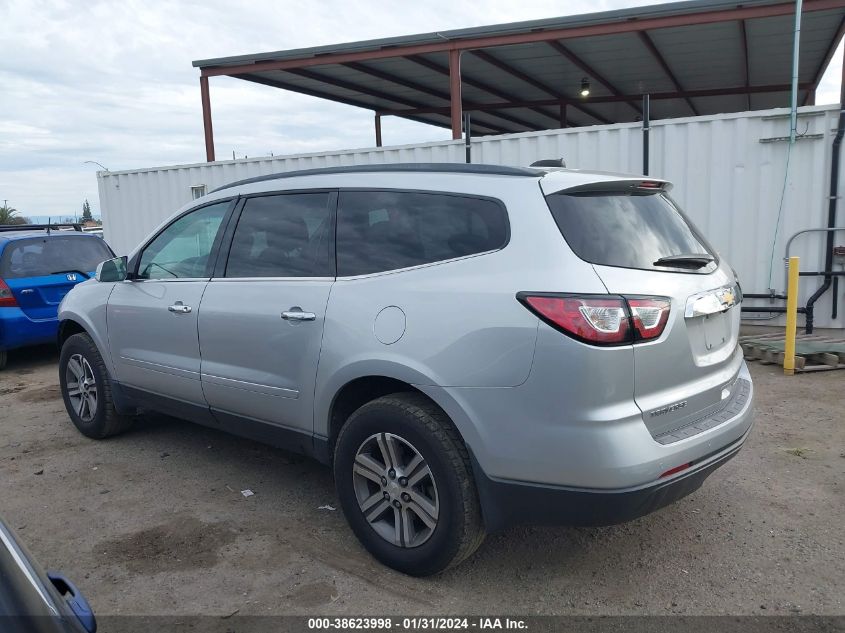 2017 CHEVROLET TRAVERSE LT - 1GNKRGKD5HJ123782