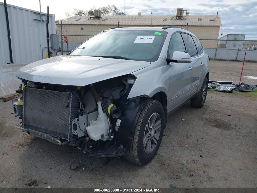 2017 CHEVROLET TRAVERSE LT - 1GNKRGKD5HJ123782