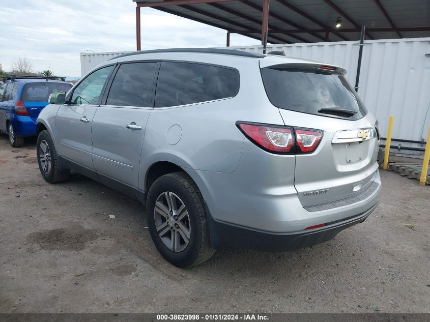 2017 CHEVROLET TRAVERSE LT - 1GNKRGKD5HJ123782