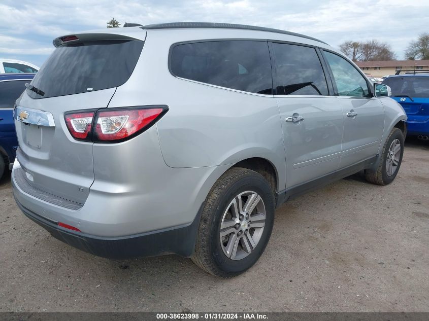 2017 CHEVROLET TRAVERSE LT - 1GNKRGKD5HJ123782