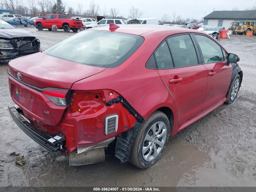 2020 TOYOTA COROLLA LE - JTDEPRAE3LJ041933