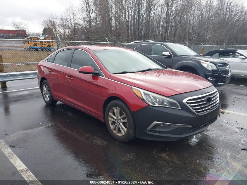 2015 HYUNDAI SONATA SE - 5NPE24AF8FH013908