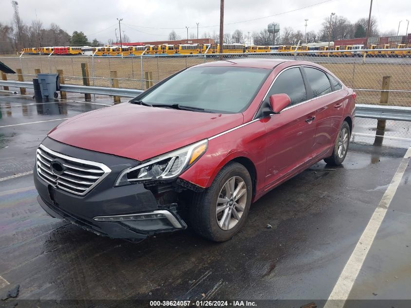 2015 HYUNDAI SONATA SE - 5NPE24AF8FH013908