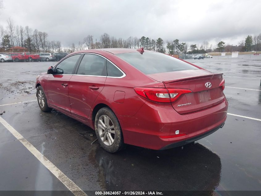 2015 HYUNDAI SONATA SE - 5NPE24AF8FH013908