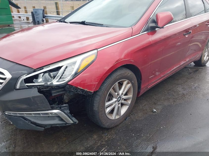 2015 HYUNDAI SONATA SE - 5NPE24AF8FH013908