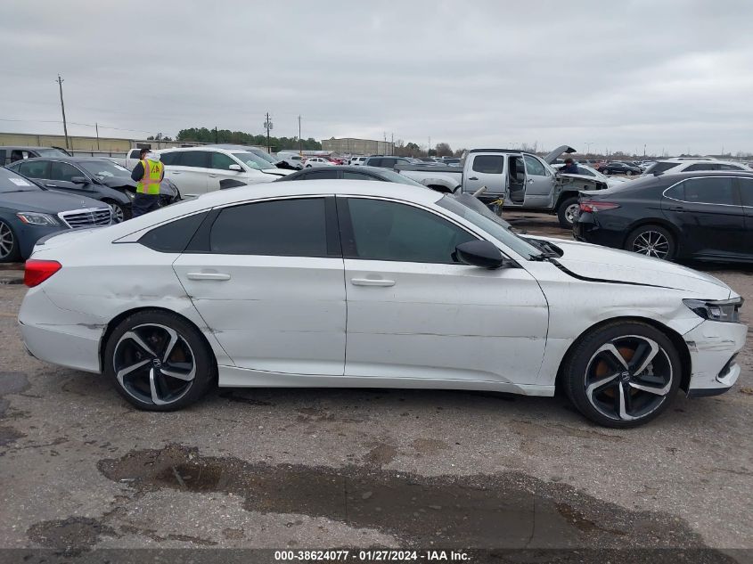 2022 HONDA ACCORD SPORT - 1HGCV1F32NA038855