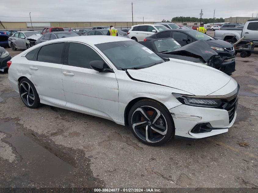 2022 HONDA ACCORD SPORT - 1HGCV1F32NA038855