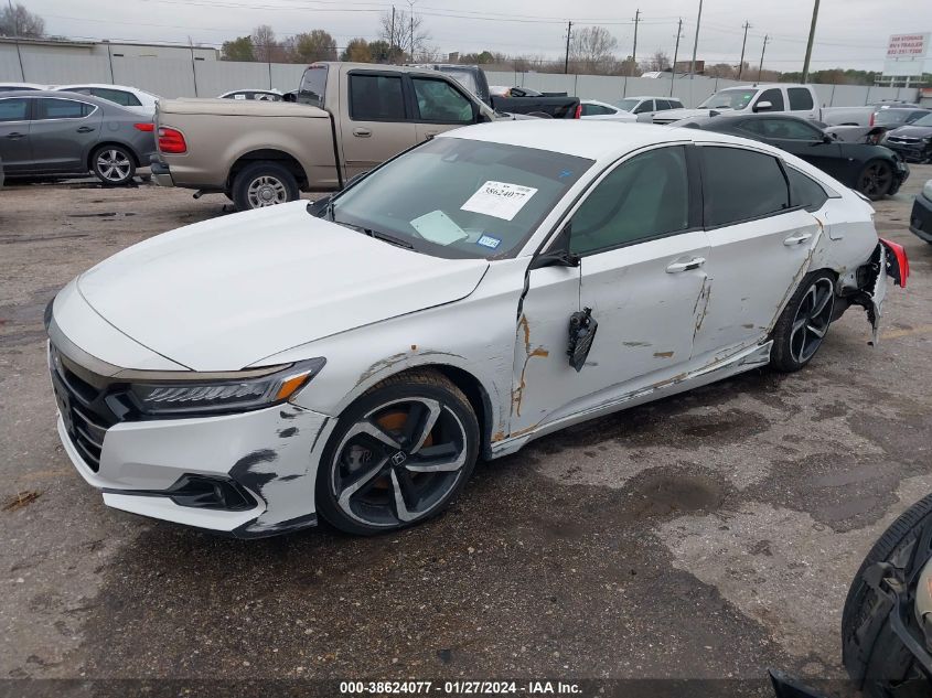 2022 HONDA ACCORD SPORT - 1HGCV1F32NA038855