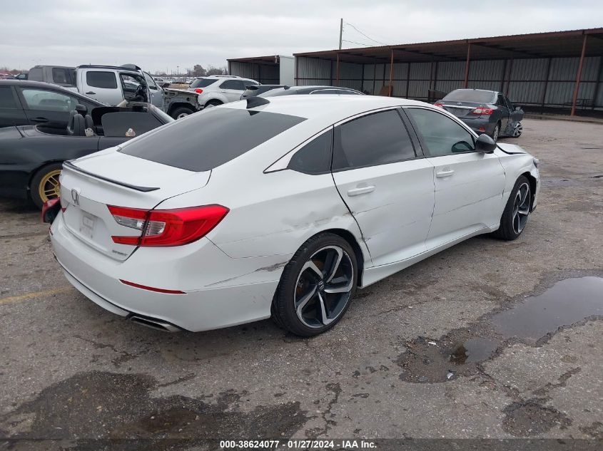 2022 HONDA ACCORD SPORT - 1HGCV1F32NA038855