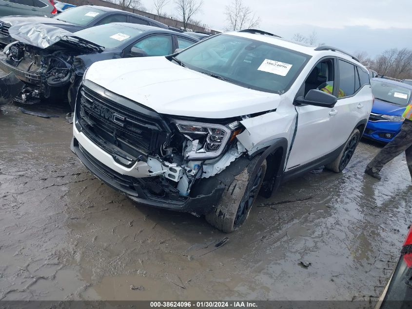 2022 GMC TERRAIN FWD SLE - 3GKALMEV2NL282972