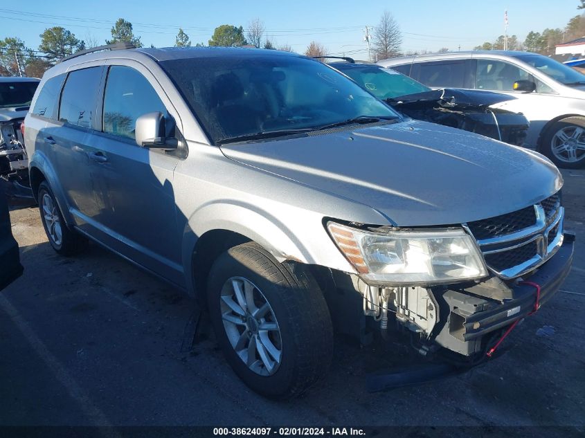 2016 DODGE JOURNEY SXT - 3C4PDDBG2GT227028