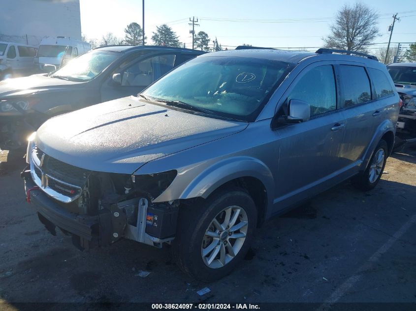 2016 DODGE JOURNEY SXT - 3C4PDDBG2GT227028
