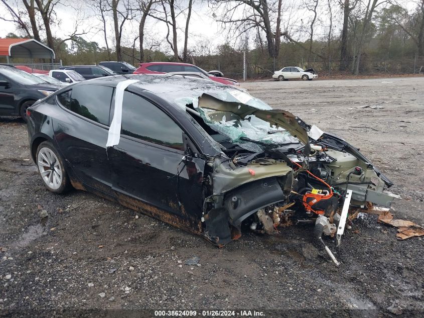 2023 TESLA MODEL 3 REAR-WHEEL DRIVE - 5YJ3E1EA2PF462139