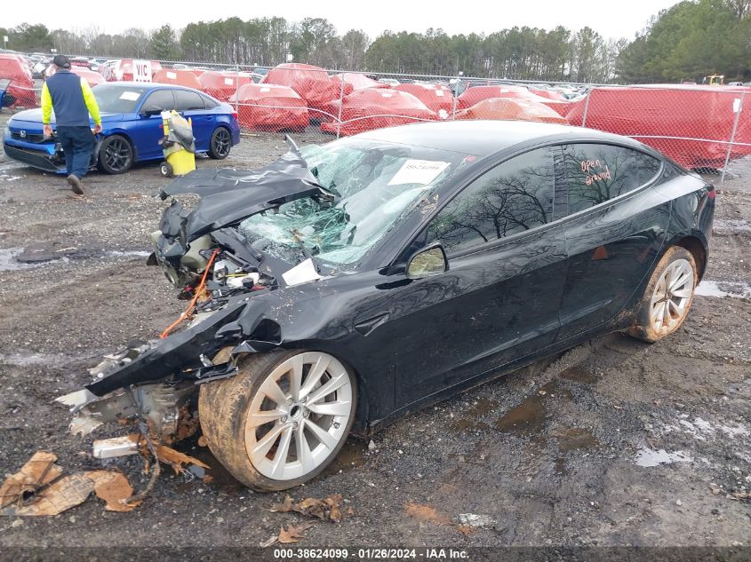 2023 TESLA MODEL 3 REAR-WHEEL DRIVE - 5YJ3E1EA2PF462139