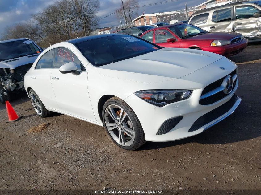 2021 MERCEDES-BENZ CLA 250 4MATIC - W1K5J4HB3MN163868