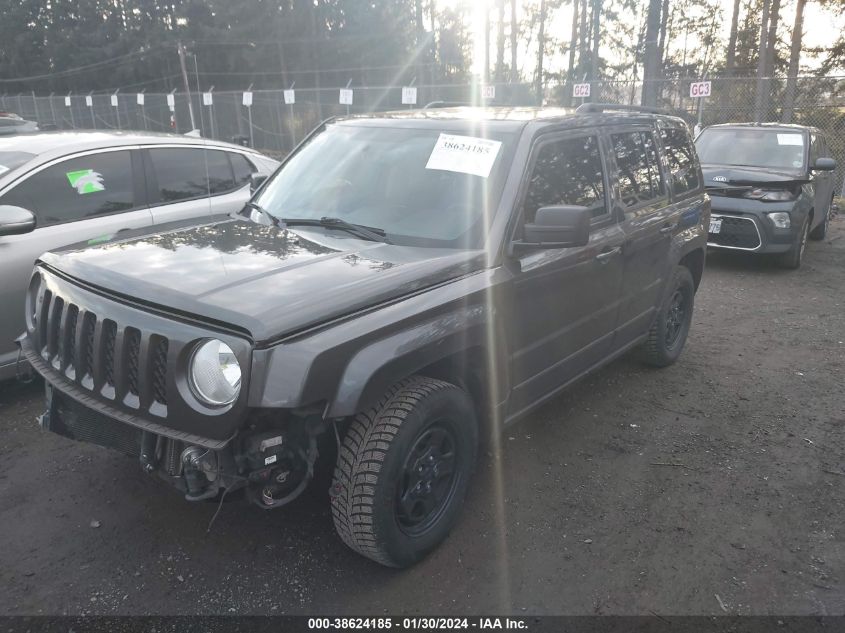 2016 JEEP PATRIOT SPORT - 1C4NJPBA3GD711728