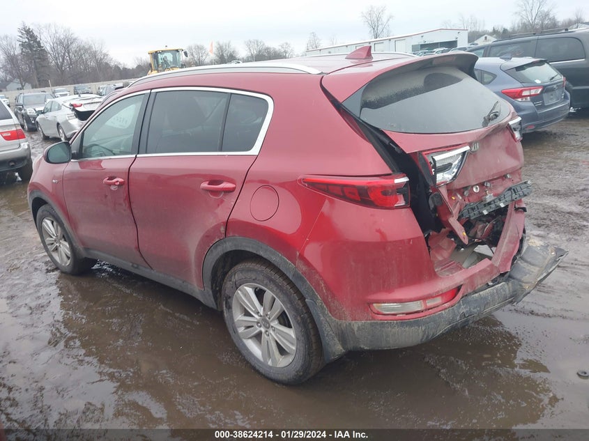 VIN KNDPMCAC9K7566892 2019 KIA SPORTAGE LX
