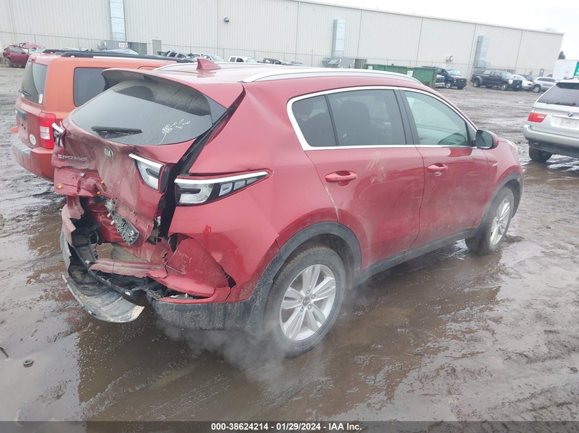 VIN KNDPMCAC9K7566892 2019 KIA SPORTAGE LX