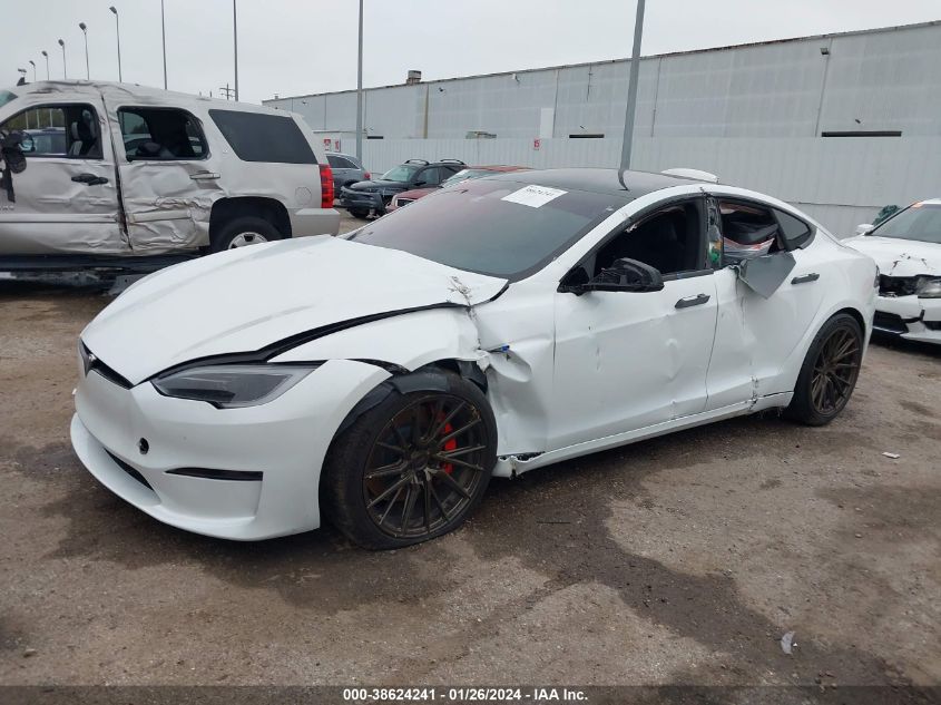 2023 TESLA MODEL S PLAID TRI MOTOR ALL-WHEEL DRIVE - 5YJSA1E65PF511448