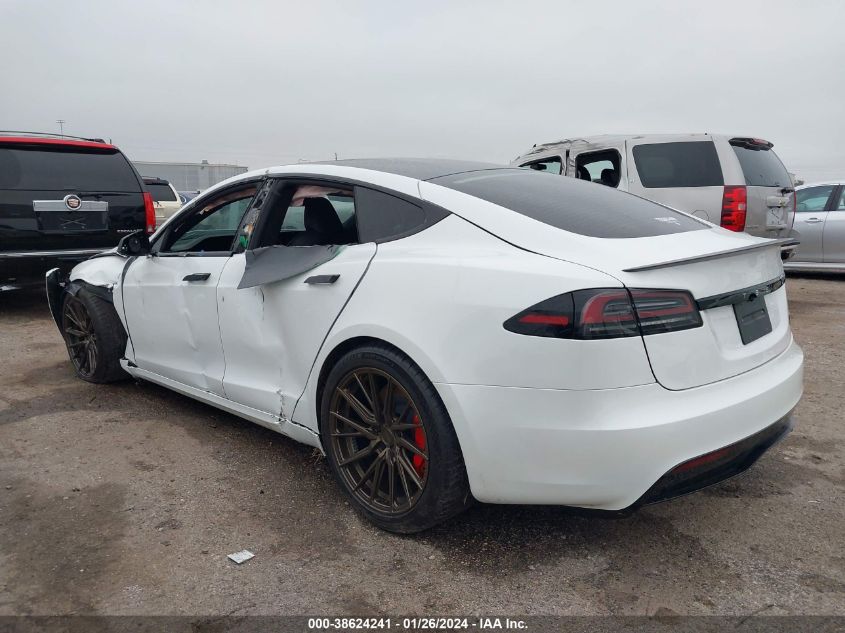 2023 TESLA MODEL S PLAID TRI MOTOR ALL-WHEEL DRIVE - 5YJSA1E65PF511448
