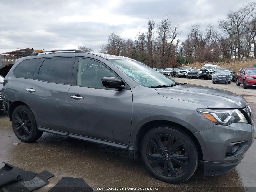 2018 NISSAN PATHFINDER SL - 5N1DR2MM6JC643481