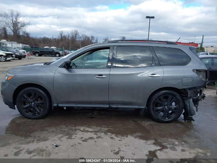 2018 NISSAN PATHFINDER SL - 5N1DR2MM6JC643481