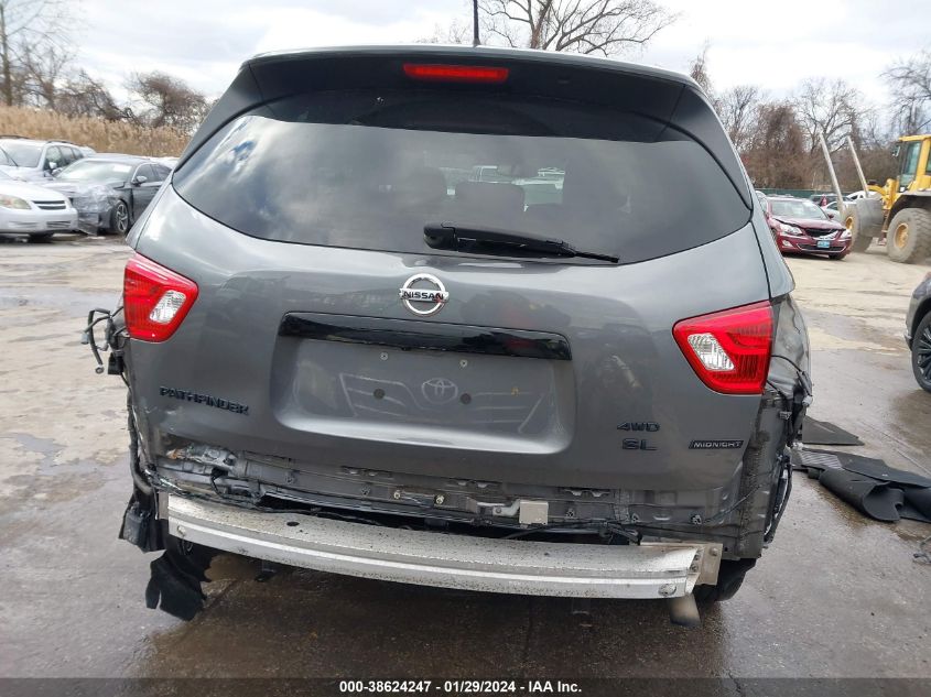 2018 NISSAN PATHFINDER SL - 5N1DR2MM6JC643481