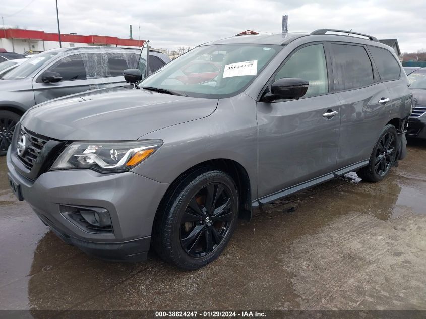 2018 NISSAN PATHFINDER SL - 5N1DR2MM6JC643481