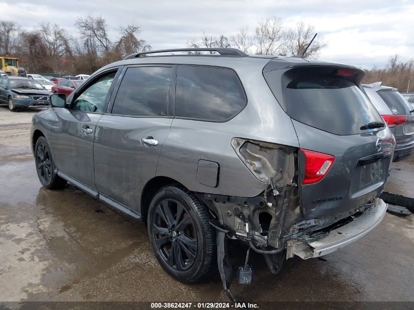 2018 NISSAN PATHFINDER SL - 5N1DR2MM6JC643481